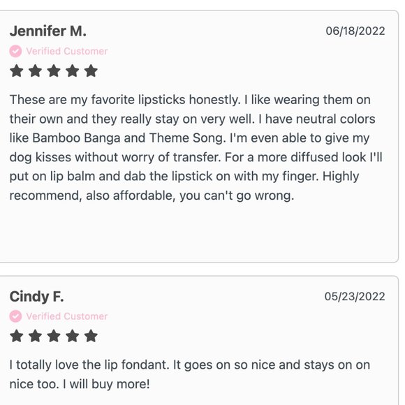 🌸 Half Caked Game Changer Lip Fondant Trio & Hot Mess Glitter Gel Pens BUNDLE - Picture 6 of 16